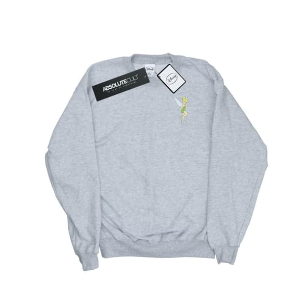 Disney Mens Tinkerbell Chest Sweatshirt