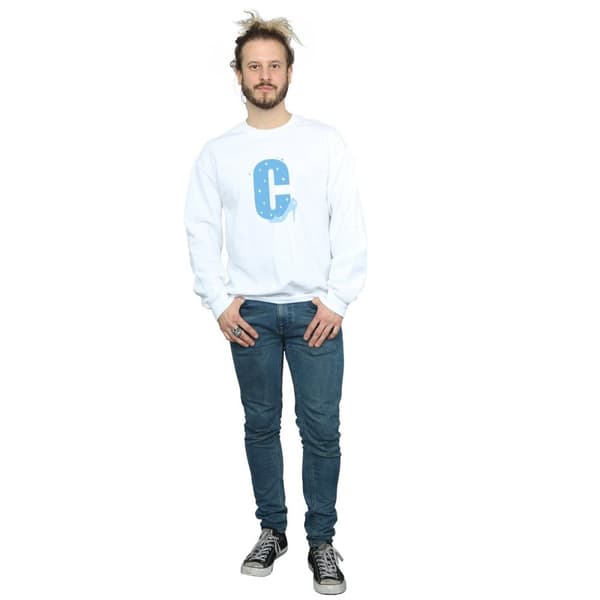 Disney Mens Alphabet C Is For Cinderella Sweatshirt