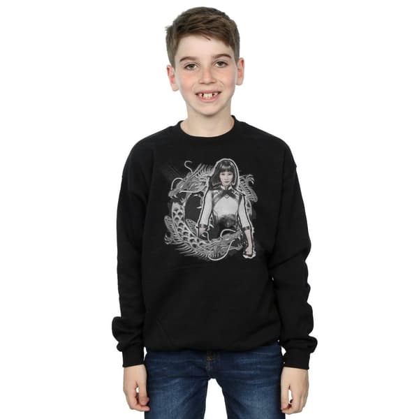 Marvel Pojkar Shang-Chi och legenden om de tio ringarna Xialing Dragon Sweatshirt