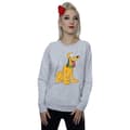 Miniatyrbild 2 av 3: Disney Klassisk Pluto-sweatshirt för damer/kvinnor