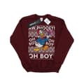 Miniatyrbilde 1 av 5: Disney Girls Donald Duck Christmas Fair Isle Sweatshirt