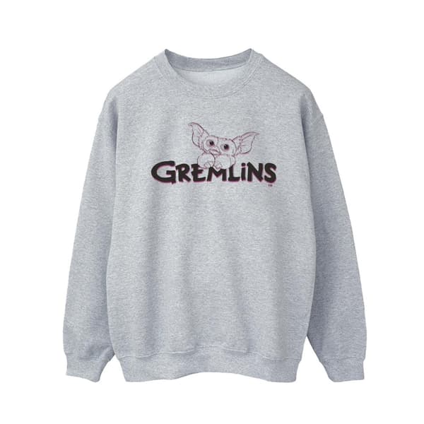 The Gremlins Sweatshirt med herrlogotyp Sports Grey XL