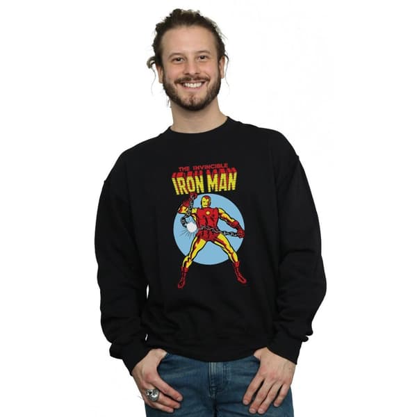 Marvel Mens The Invincible Iron Man Sweatshirt