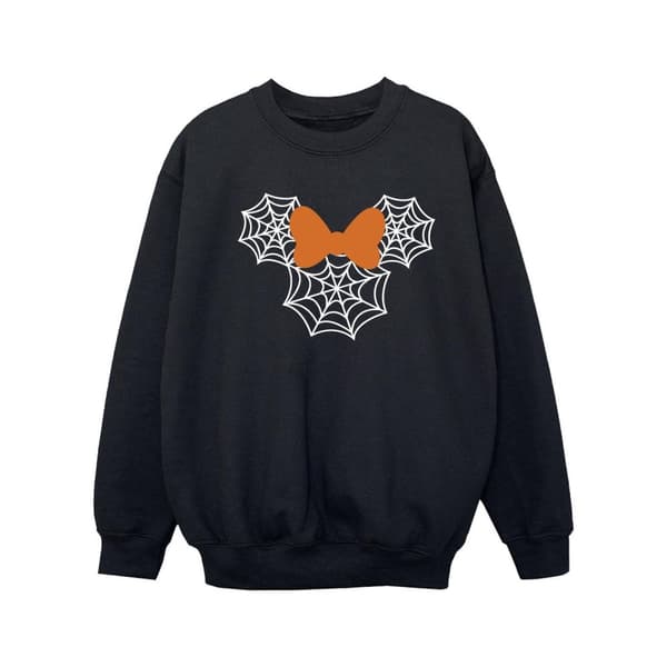Disney Minnie Mouse-tröja med spindelnätshuvud för flickor