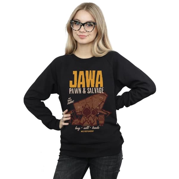 Star Wars Dam/Tjej Jawa Pawn And Salvage Sweatshirt