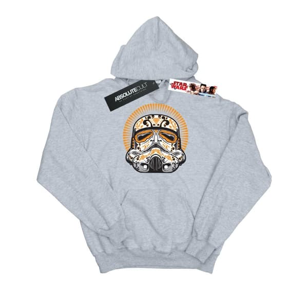 Star Wars Kvinnor/Ladies Stormtrooper Dia De Los Muertos Hoodie