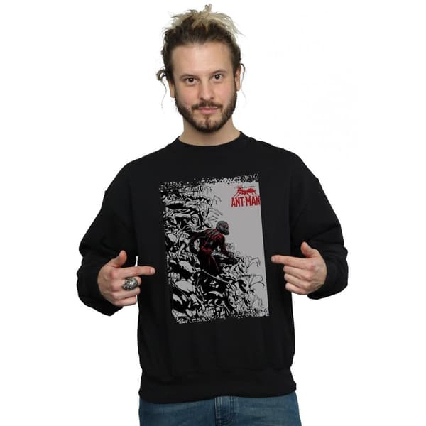 Marvel Mens Ant-Man Army Sweatshirt