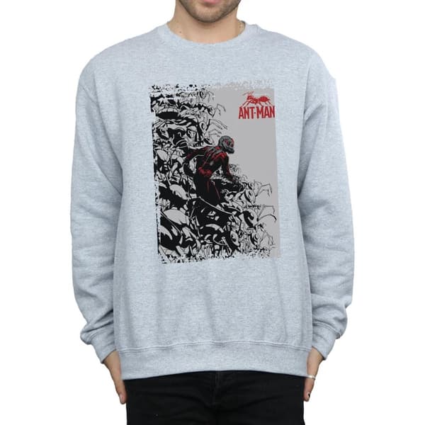 Marvel Mens Ant-Man Army Sweatshirt
