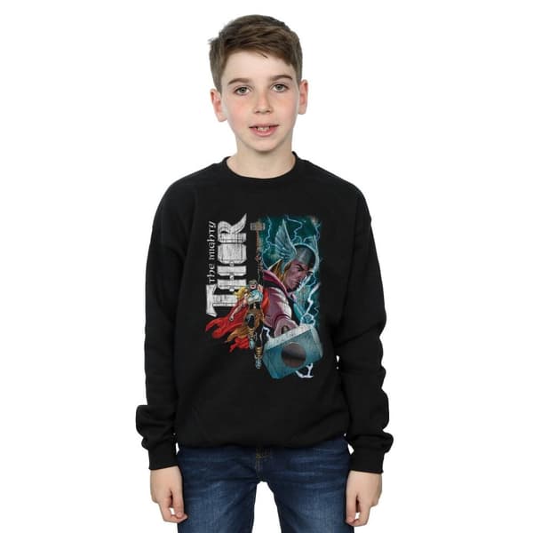 Marvel Pojkar The Mighty Thor Mighty Duo Sweatshirt