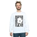 Miniatyrbild 2 av 3: Disney Mens Mickey Mouse Lines Sweatshirt