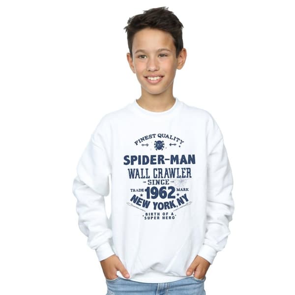 Marvel Boys Spider-Man Finest Quality Sweatshirt