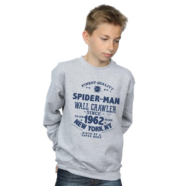 Marvel Boys Spider-Man Finest Quality Sweatshirt