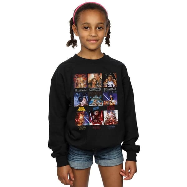 Star Wars Girls Poster Saga Sweatshirt