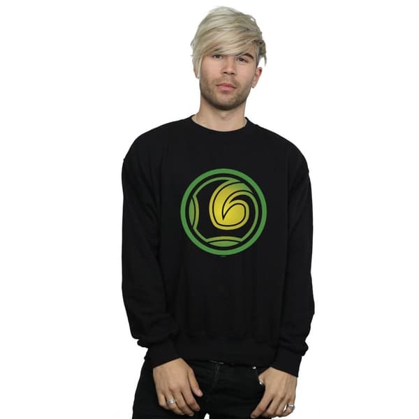 Marvel Sweatshirt med Loki-symbol för herrar