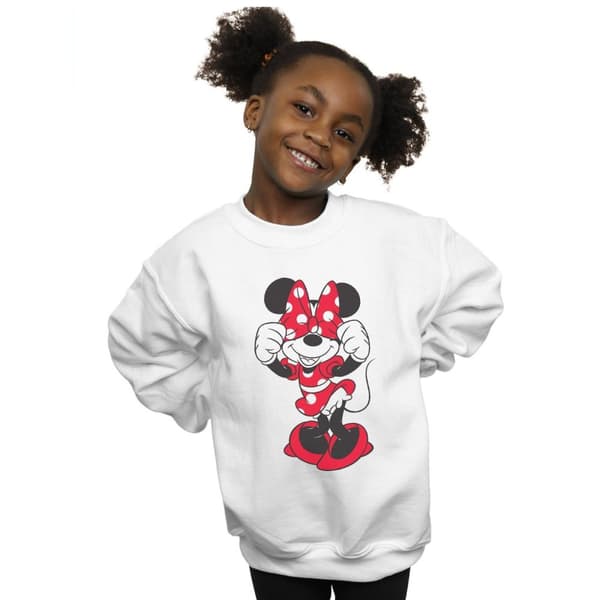 Disney Minnie Mouse - Sweatshirt med rosett och ögon
