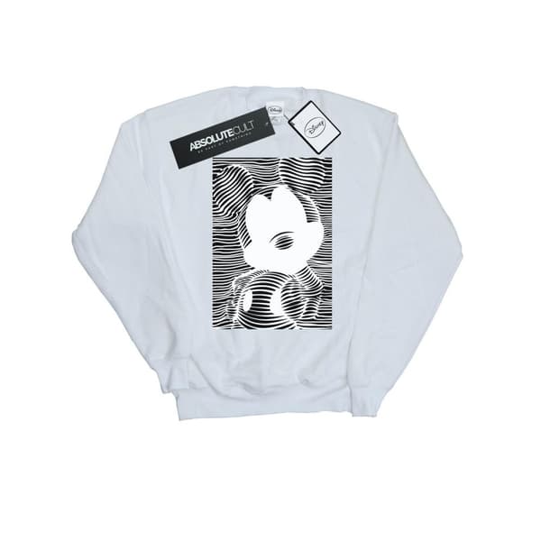 Disney Dam/Tjej Musse Pigg Linjer Sweatshirt