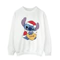 Miniatyrbild 1 av 3: Disney Mens Lilo And Stitch Christmas Love Biscuit Sweatshirt