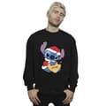 Miniatyrbild 2 av 3: Disney Mens Lilo And Stitch Christmas Love Biscuit Sweatshirt