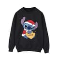 Miniatyrbild 1 av 3: Disney Mens Lilo And Stitch Christmas Love Biscuit Sweatshirt