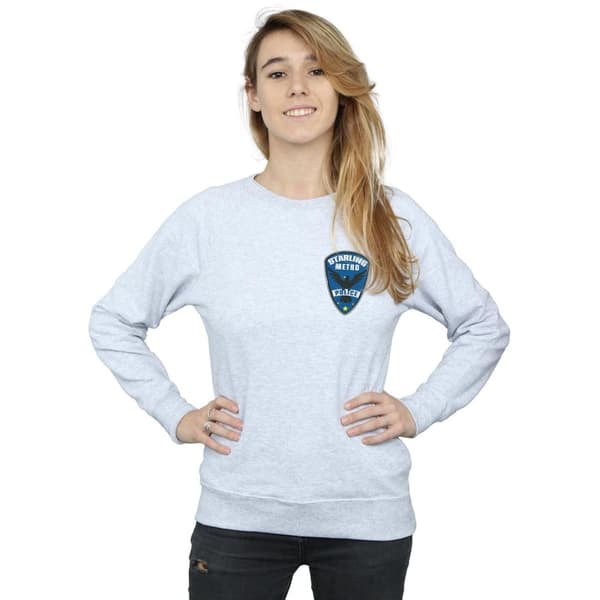 DC Comics Womens/Ladies Arrow Starling Metro Badge Sweatshirt