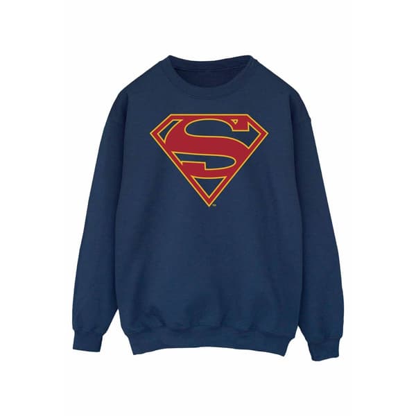 DC Comics Sweatshirt med Supergirl-logga för damer/kvinnor