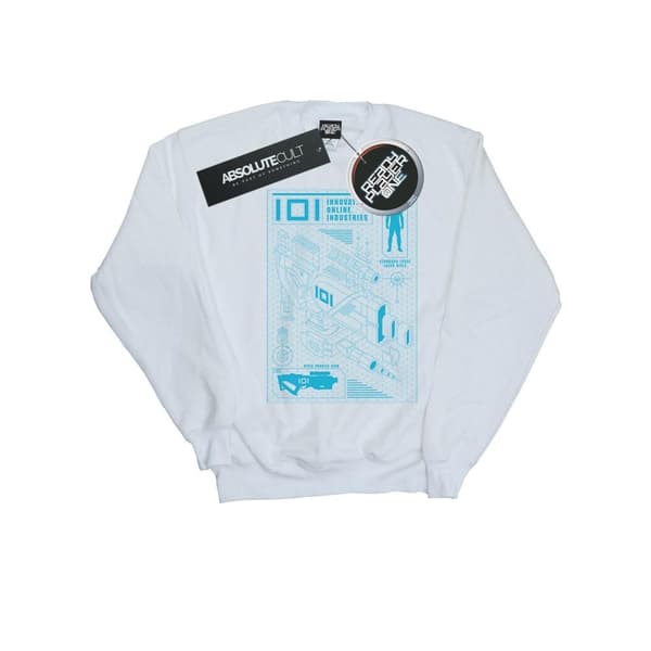 Ready Player One Boys IOI Laser Rifle Blueprint Sweatshirt