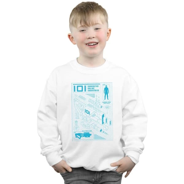 Ready Player One Boys IOI Laser Rifle Blueprint Sweatshirt