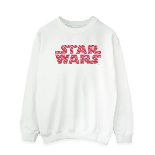 Star Wars Mens Heart Logo Sweatshirt