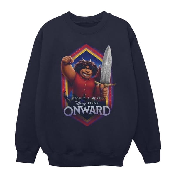 Disney Herr Onward Corey Manticore Crest Sweatshirt