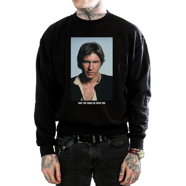Star Wars Han Solo May The Force-tröja för herrar