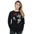 Miniatyrbilde 2 av 5: Elf Womens/Ladies Mono Distressed Poster Sweatshirt