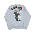 Miniatyrbilde 1 av 5: Elf Womens/Ladies Mono Distressed Poster Sweatshirt
