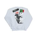 Miniatyrbilde 1 av 5: Elf Womens/Ladies Mono Distressed Poster Sweatshirt