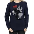 Miniatyrbilde 4 av 5: Elf Womens/Ladies Mono Distressed Poster Sweatshirt