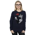 Miniatyrbilde 2 av 5: Elf Womens/Ladies Mono Distressed Poster Sweatshirt