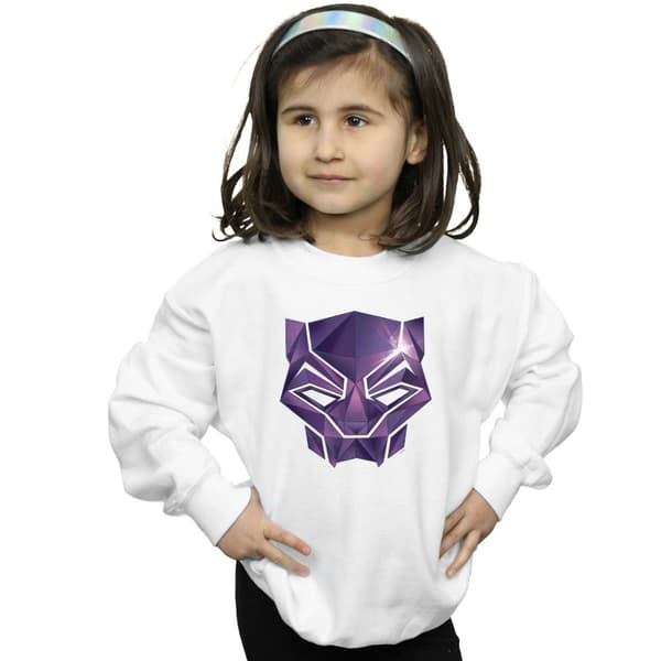 Marvel Geometrisk tröja - Avengers Infinity War Black Panther för tjejer