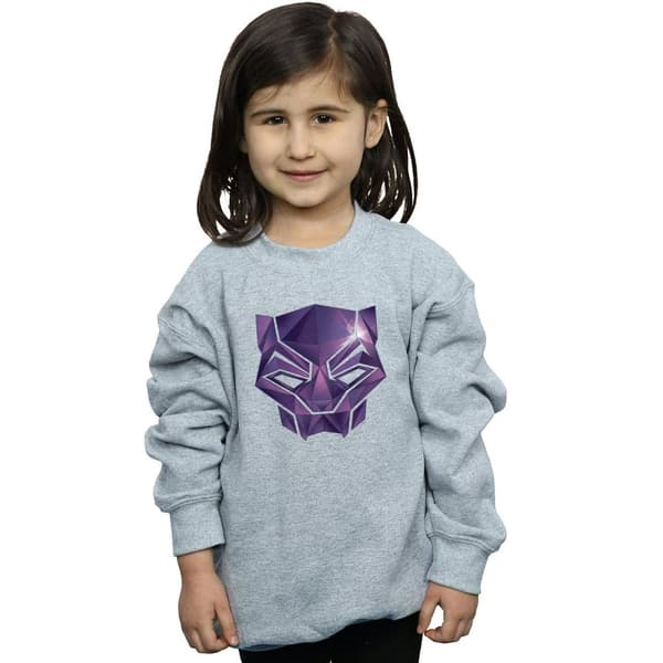 Marvel Geometrisk tröja - Avengers Infinity War Black Panther för tjejer