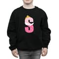 Miniatyrbild 3 av 5: Disney Sweatshirt med alfabetet S för Törnrosa för pojkar