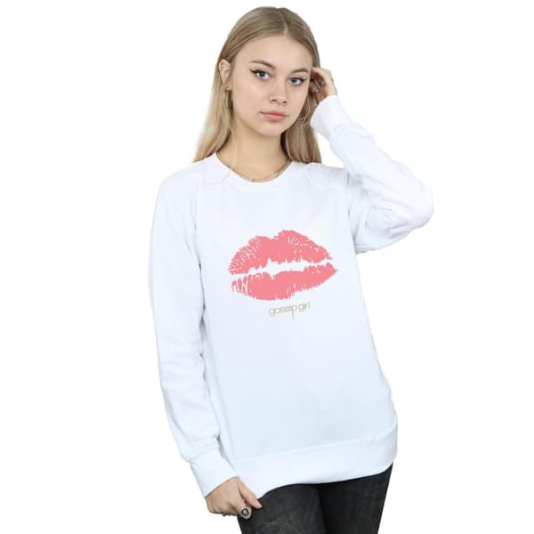 Gossip Girl Womens/Ladies Lips Skyline Sweatshirt