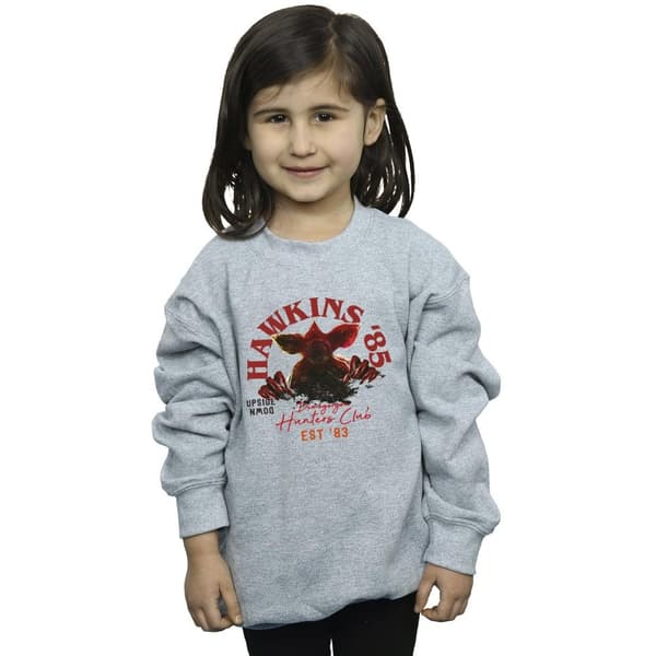 Netflix Girls Stranger Things Hunters Club Sweatshirt