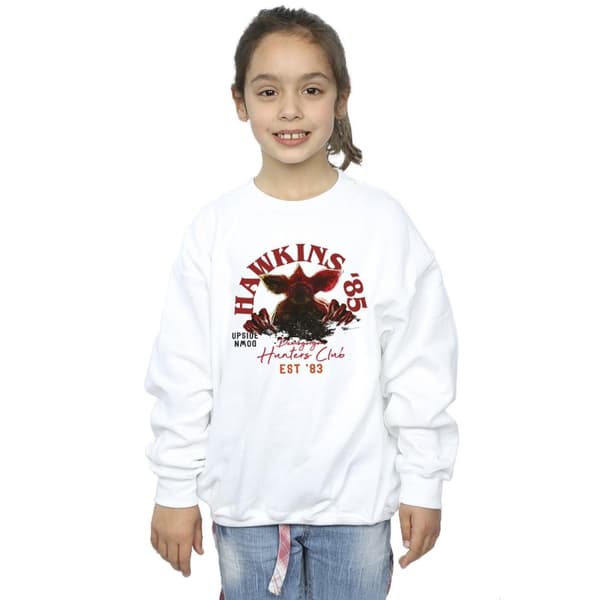 Netflix Girls Stranger Things Hunters Club Sweatshirt