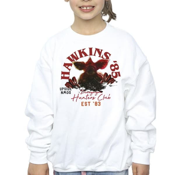 Netflix Girls Stranger Things Hunters Club Sweatshirt