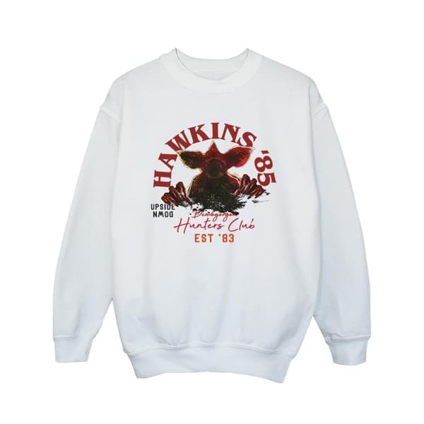 Netflix Girls Stranger Things Hunters Club Sweatshirt