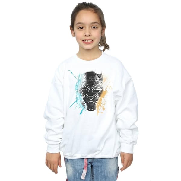 Marvel Black Panther Splash-tröja för flickor