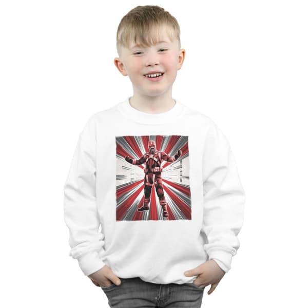 Marvel Boys Black Widow Movie Red Sparrow Fits Sweatshirt