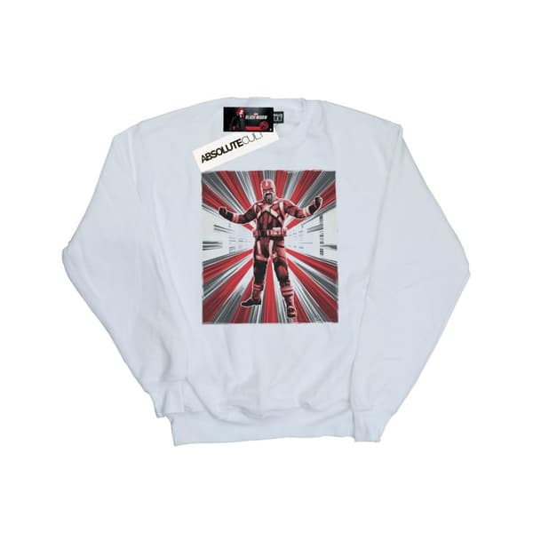 Marvel Boys Black Widow Movie Red Sparrow Fits Sweatshirt