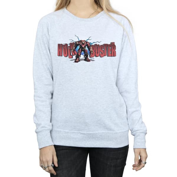 Marvel Womens/Ladies Avengers Infinity War Hulkbuster 2.0 Sweatshirt