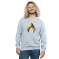 Miniatyrbilde 2 av 3: DC Comics Mens Aquaman Emblem Sweatshirt