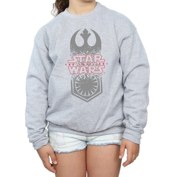 Star Wars The Last Jedi Symbol Crash Sweatshirt för flickor