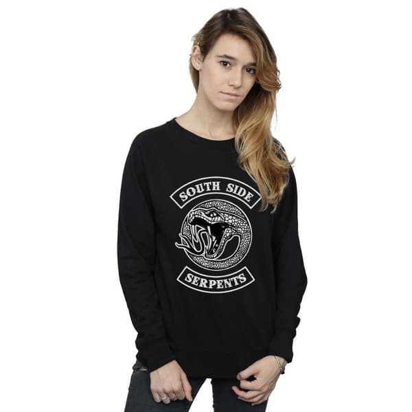 Riverdale Womens/Ladies Southside Serpents Monotone Sweatshirt